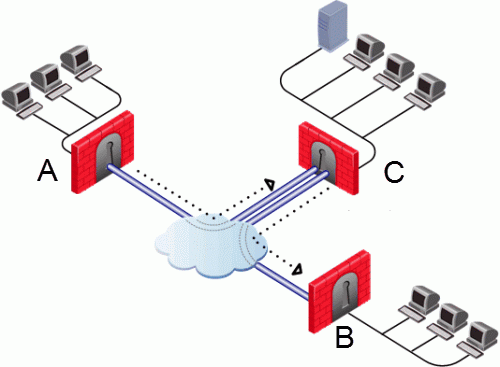 check point route based vpn bpg