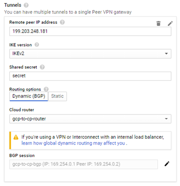 How To Set Up Vpn Between Check Point Security Gateway And Google Cloud Vpn