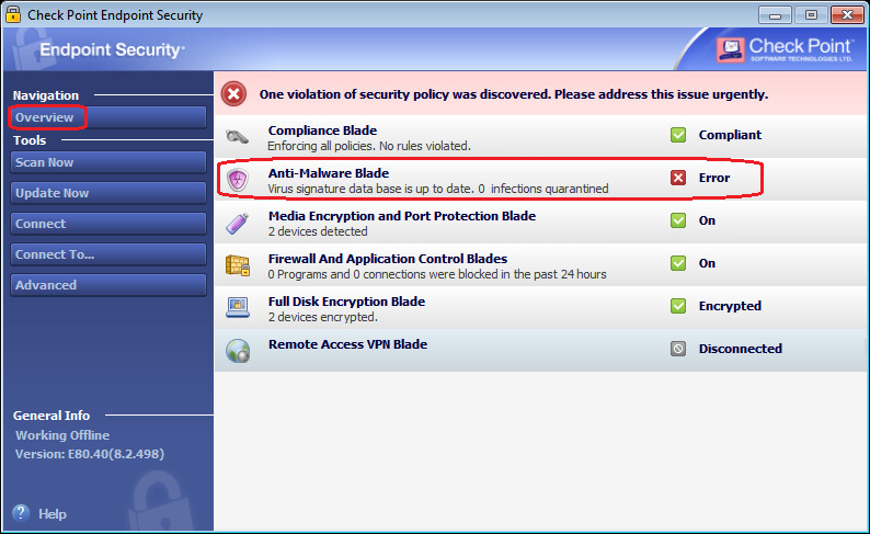 checkpoint endpoint for mac