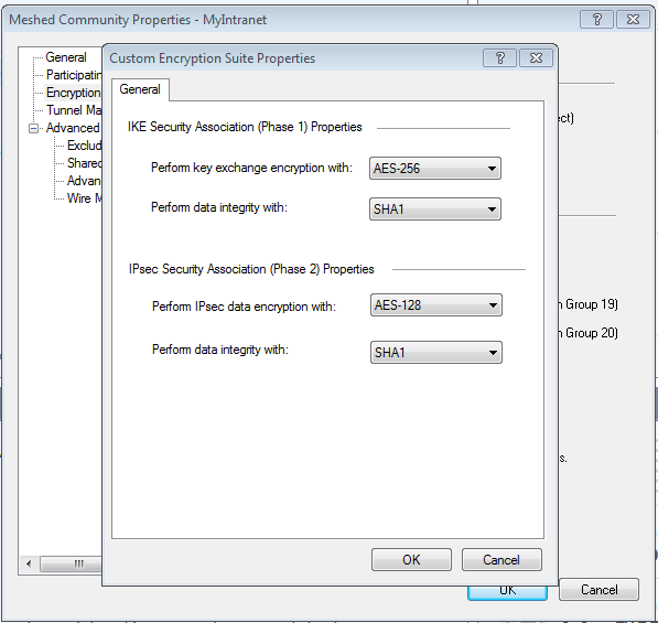 check point vpn tunnel encrytion