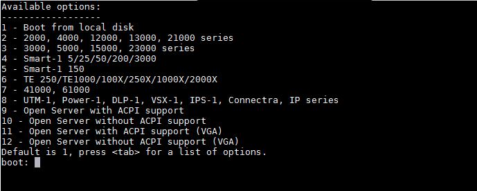 Boot settings configuration windows 10