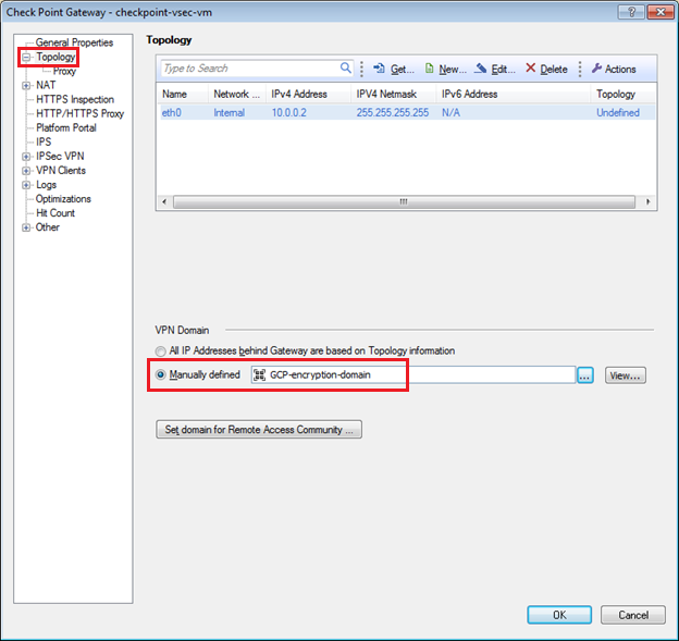 multiple acls for vpn community check point