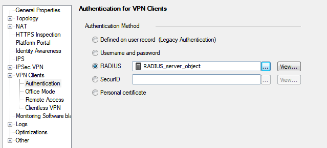 checkpoint endpoint security vpn mac