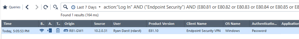 endpoint security vpn windows 10