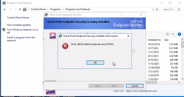 endpoint protection software that uninstalls previous