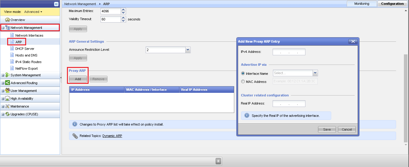 Proxy endpoint. ARP прокси. ARP configuration. ARP for IP. Заполнение атрибута proxy address.