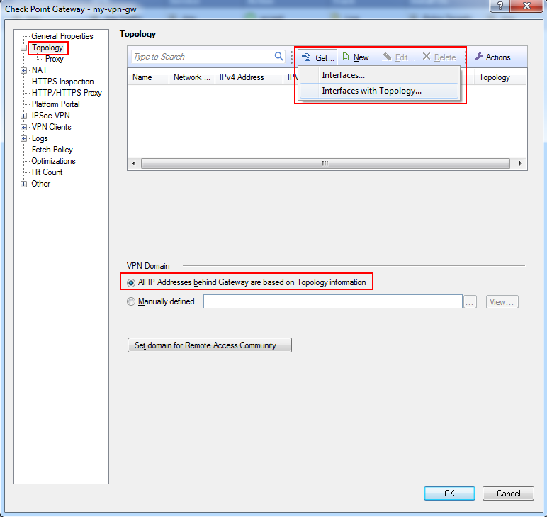 checkpoint remote vpn