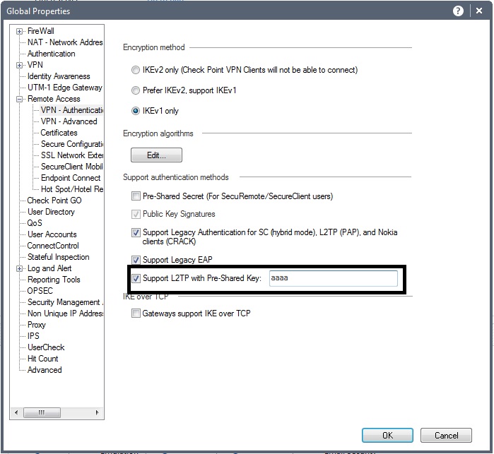 Configuring Native L2tp Client On Iphone Android To Work With Security Gateway