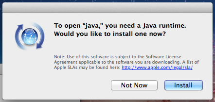 java se 6 runtime install mac