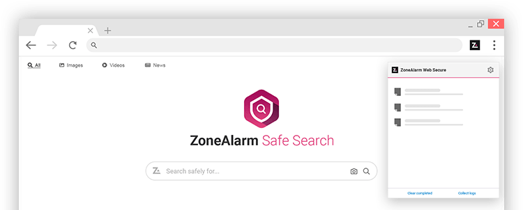 ZoneAlarm Safe Search