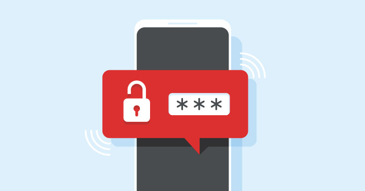 business data employees smartphones password