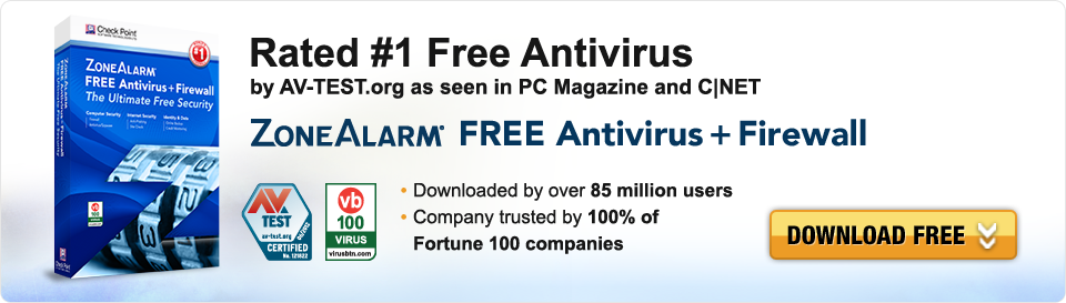 check point zonealarm free antivirus firewall test